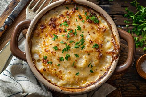  Brandade de morue! En krämiga och aromatiska skaldjursrätten från Bordeaux som smälter i munnen.